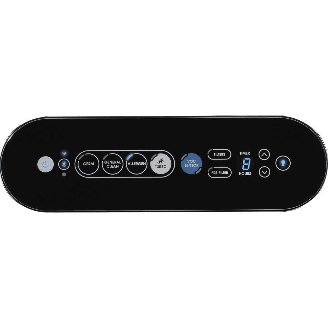 Honeywell HPA250B Bluetooth Smart True HEPA Allergen Remover - Controls