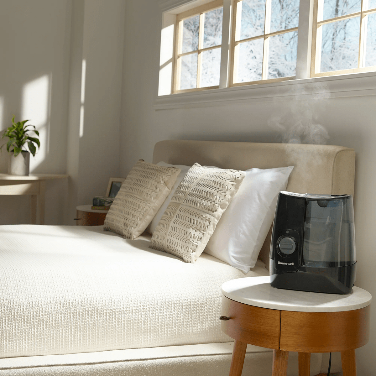 Honeywell HWM845B Warm Mist Humidifier w/ Essential Oil - Lifestyle 2