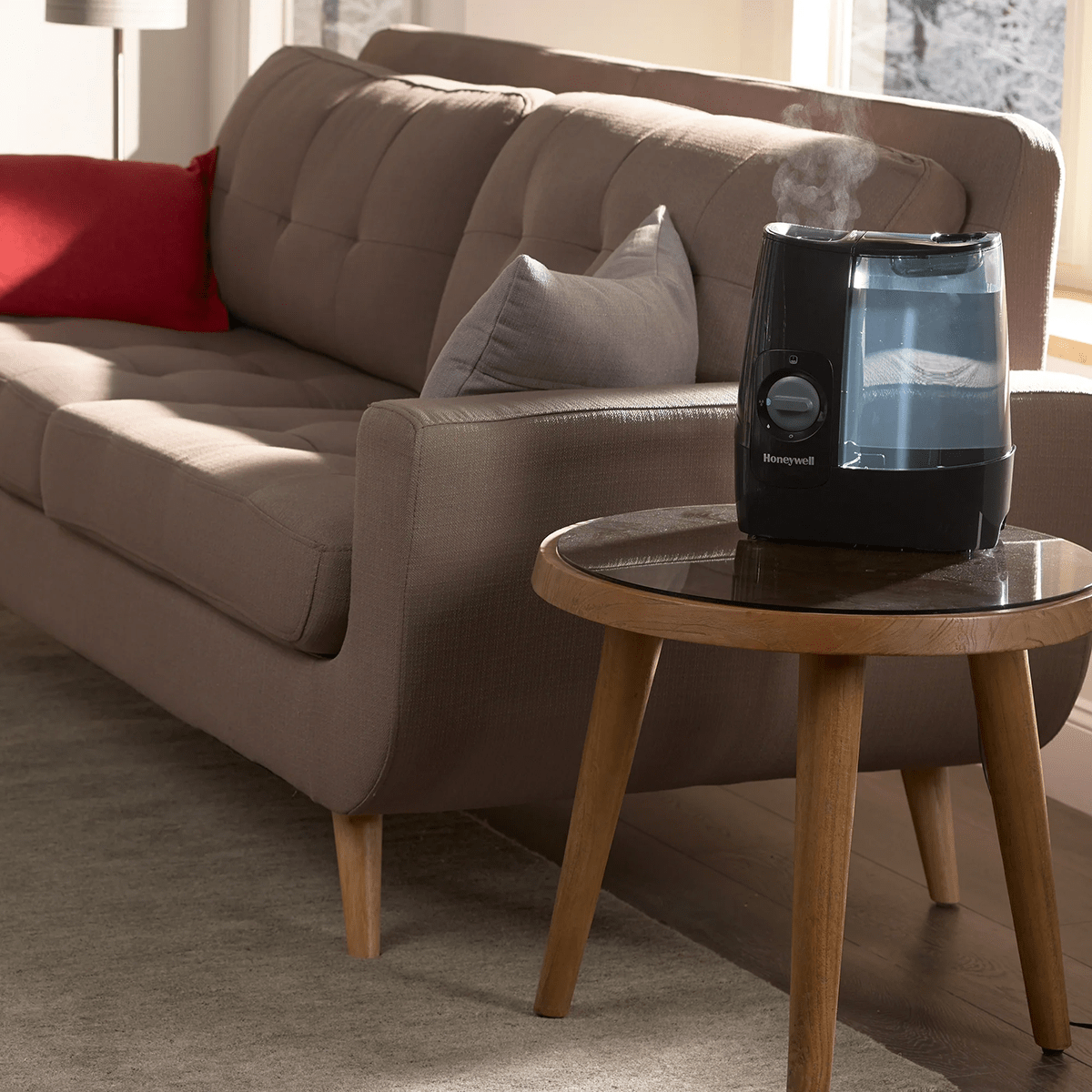 Honeywell HWM845B Warm Mist Humidifier w/ Essential Oil - Lifestyle 3