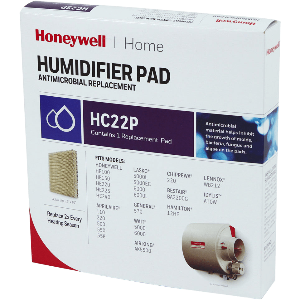 Honeywell Replacement Humidifier Pad HC22A - box