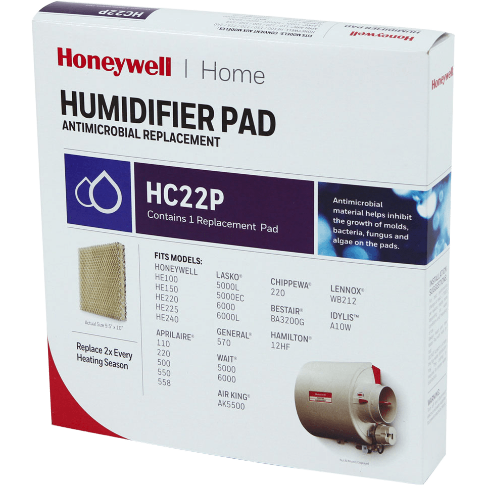 Honeywell Replacement Humidifier Pad HC22P - box