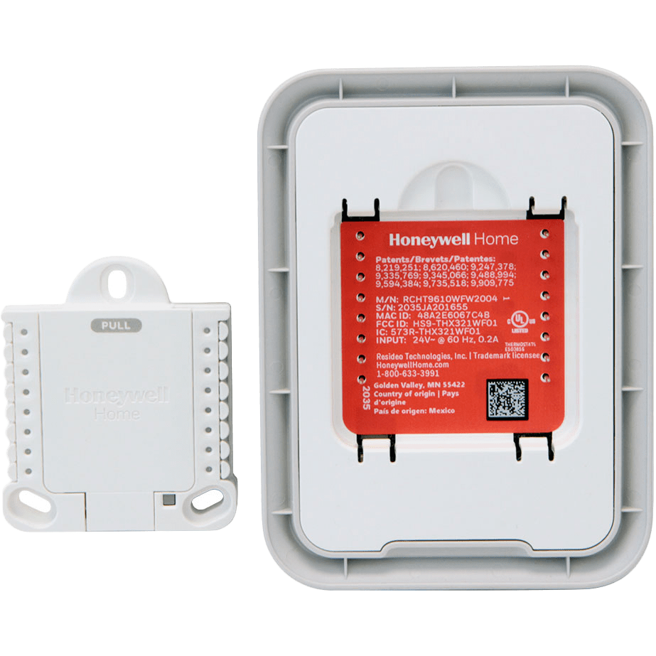 Honeywell T9 Wi-Fi Smart Thermostat w/ RoomSmart Sensor - Back