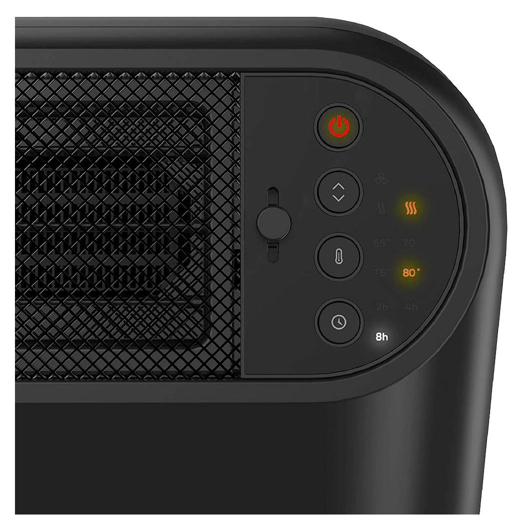 Honeywell ThermaWave 6 Ceramic Space Heater Black - Controls