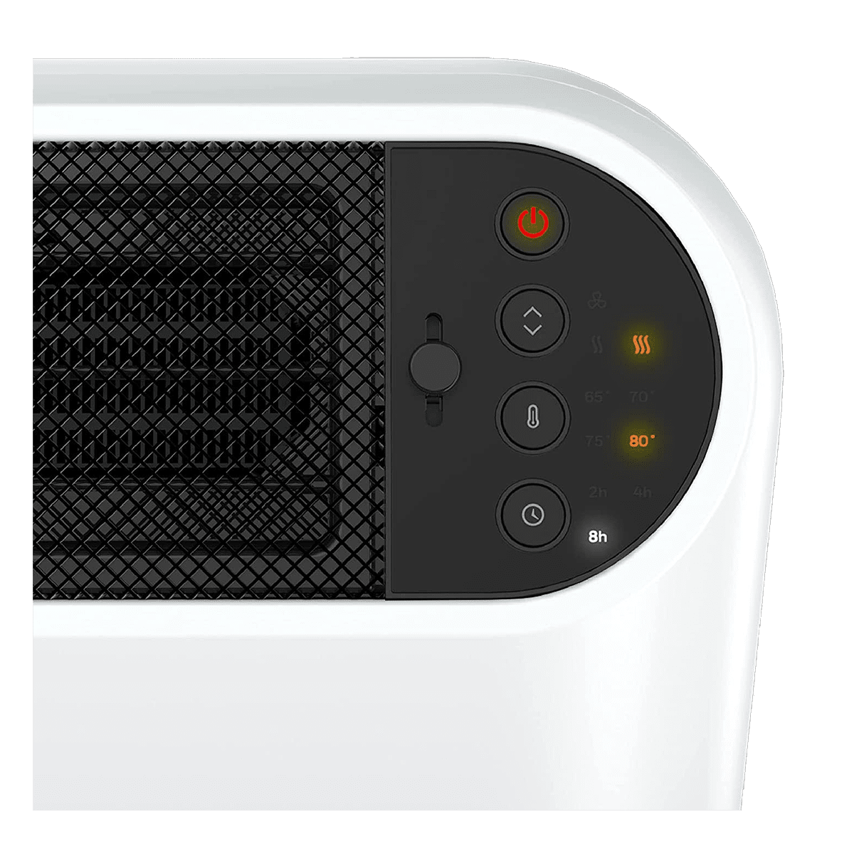 Honeywell ThermaWave 6 Ceramic Space Heater White - Controls