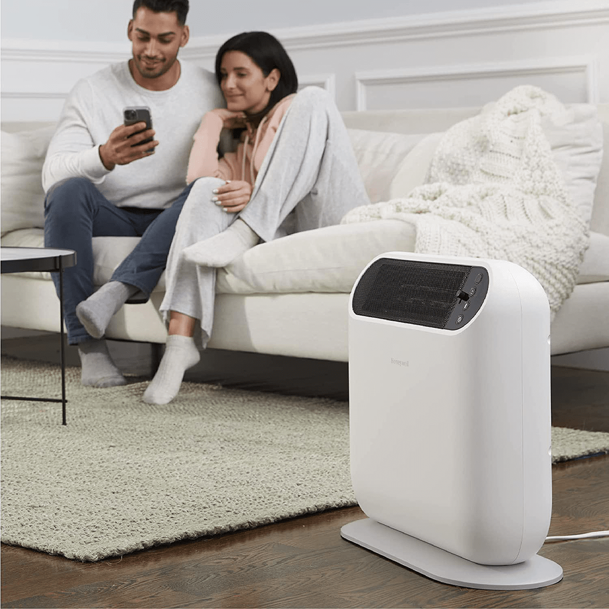 Honeywell ThermaWave 6 Ceramic Space Heater White - Lifestyle 3