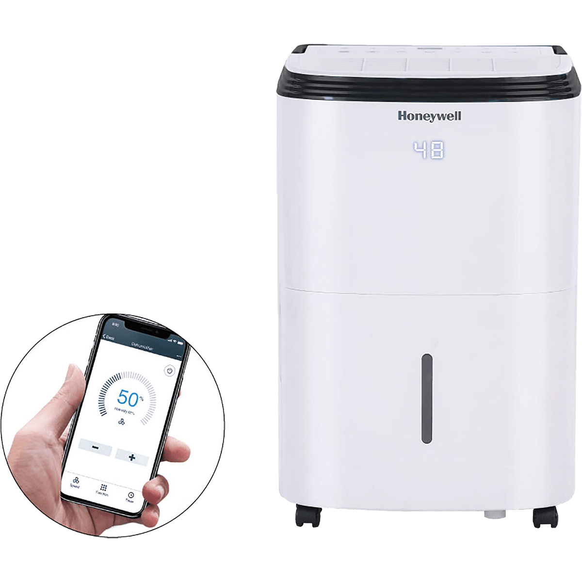Honeywell 70 Pint Energy Star Dehumidifier - Alexa Enabled