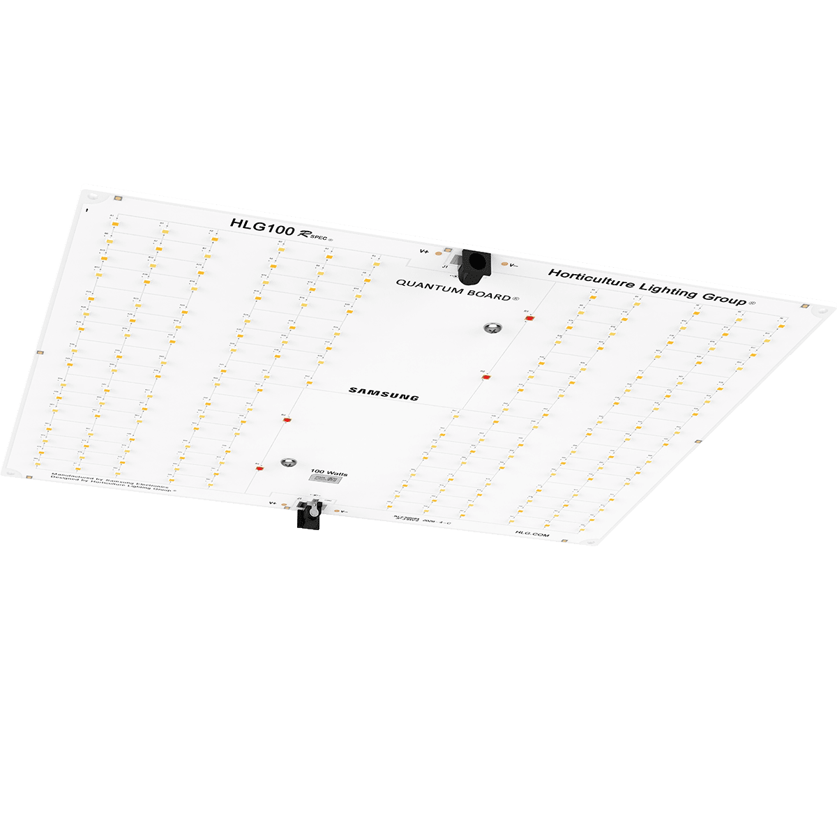 HLG 100 Rspec High Efficiency White Light Quantum Board - Angle 2