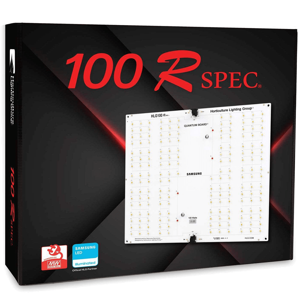 HLG 100 Rspec High Efficiency White Light Quantum Board - Box