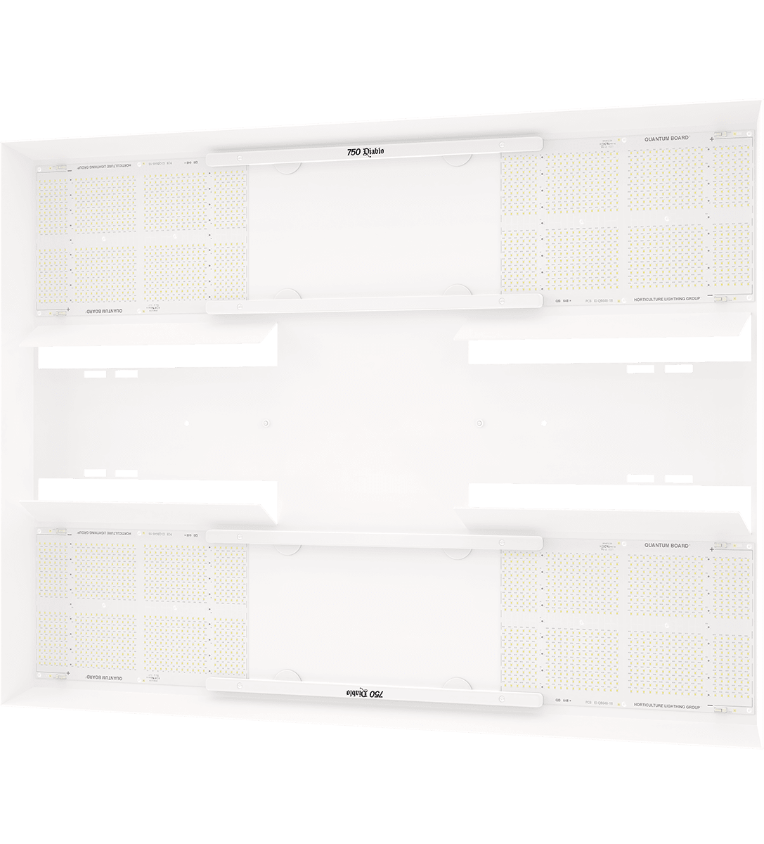 750 Diablo Commercial Indoor LED Grow Light - Angle