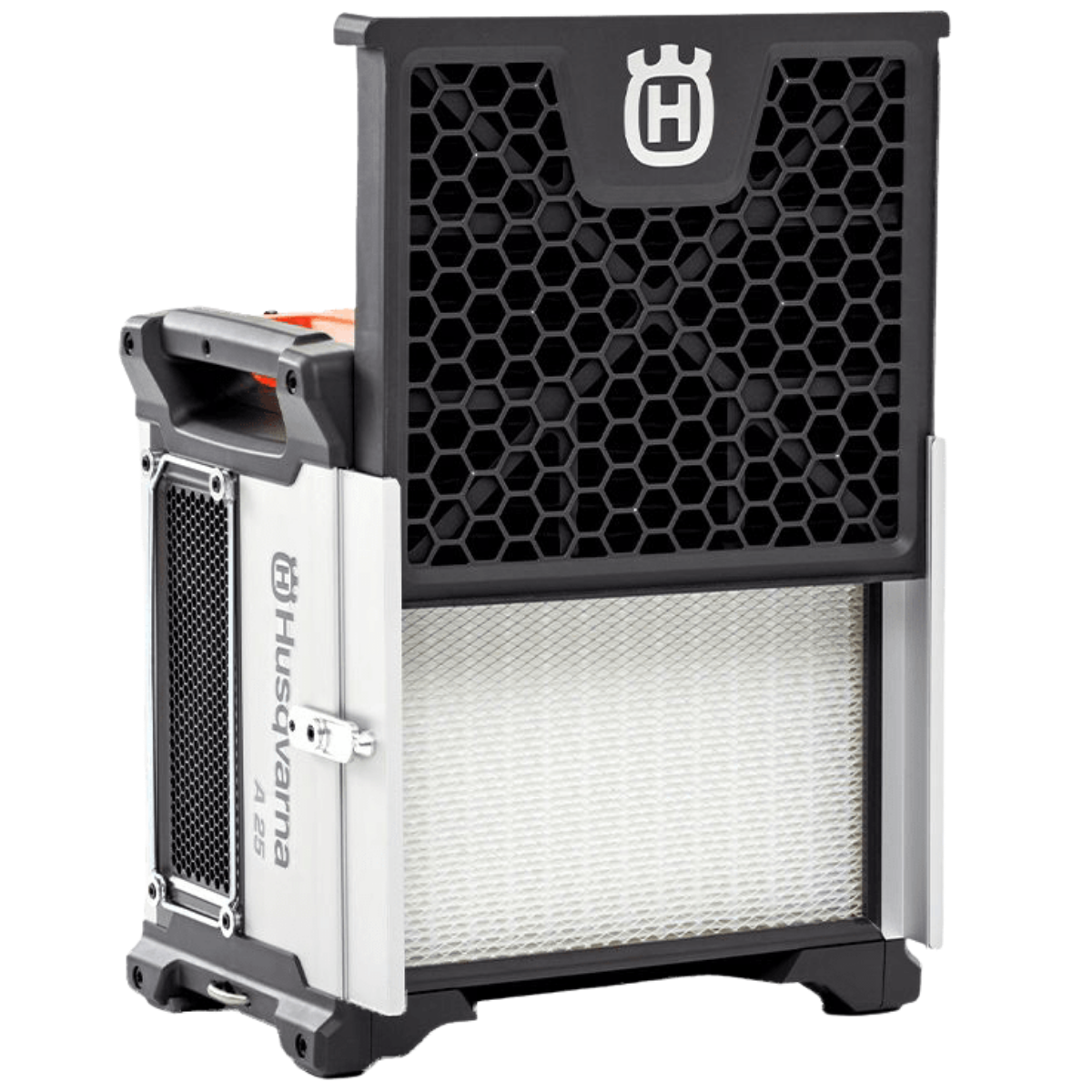 Husqvarna A25 HEPA Portable Air Scrubber - Open