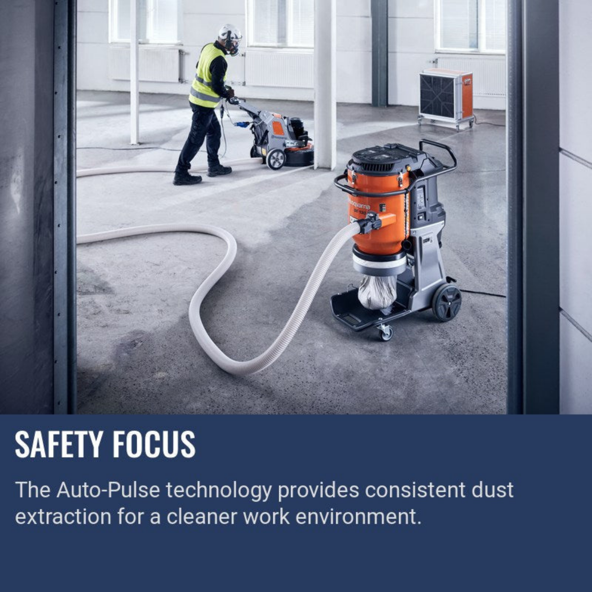 Husqvarna DE 130 H HEPA Dust Extractor - Infographic 6
