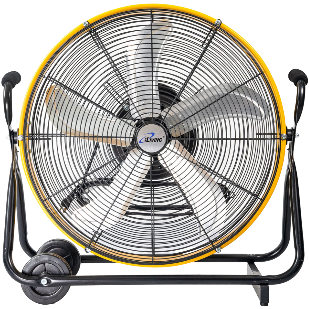 iLiving ILG8MOSC24 24-In 3-Speed Orbital Internal Oscillating High Velocity Barrel Floor Fan - Main