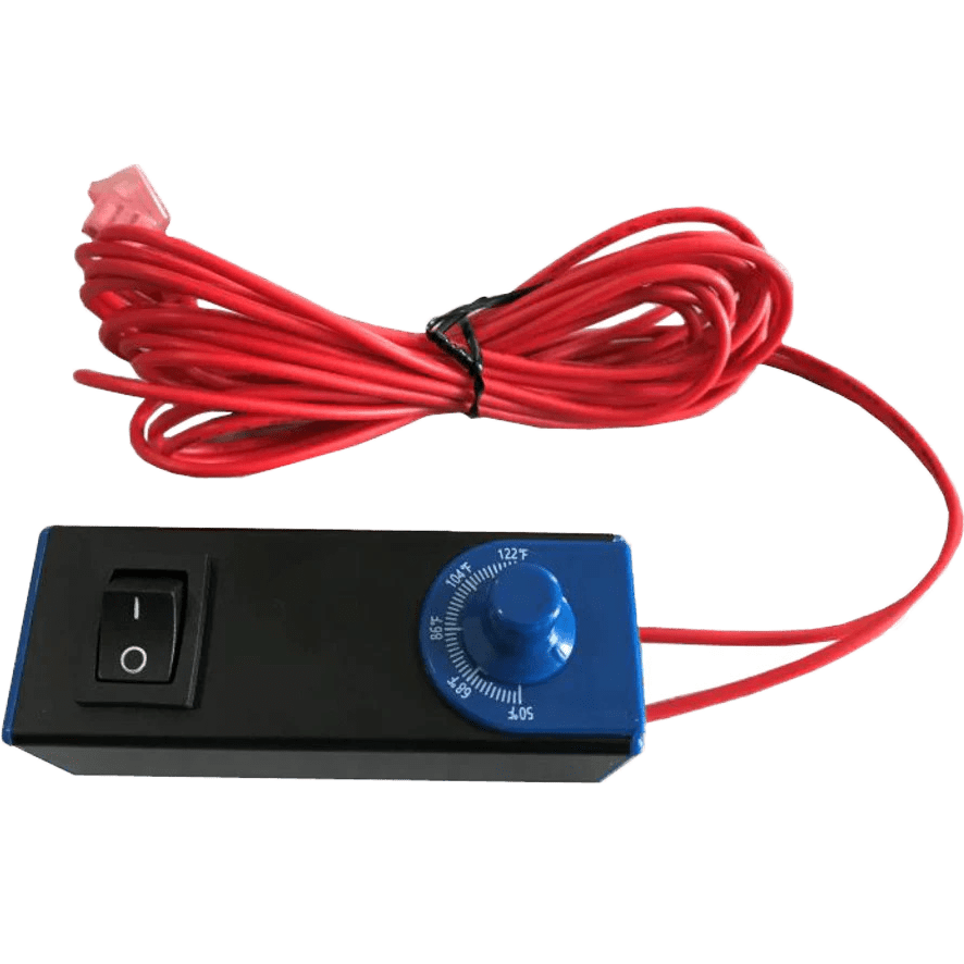 iLiving ILG8SF301A HYBRID Smart Thermostat Solar Roof Attic Exhaust Fan - switch cord