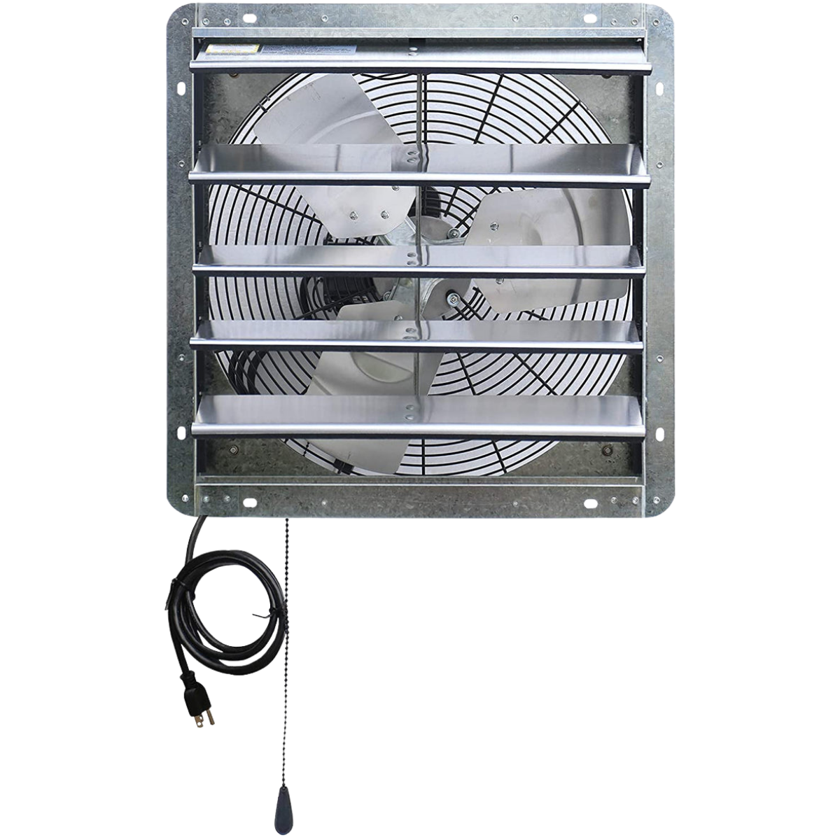 iLiving ILG8SFV-T with Speed Thermostat Control Shutter Exhaust Fan 18-in