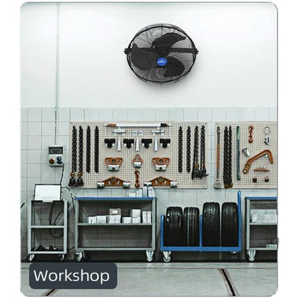 iLiving 3 Speed Wall Mounted Indoor/Outdoor Fan