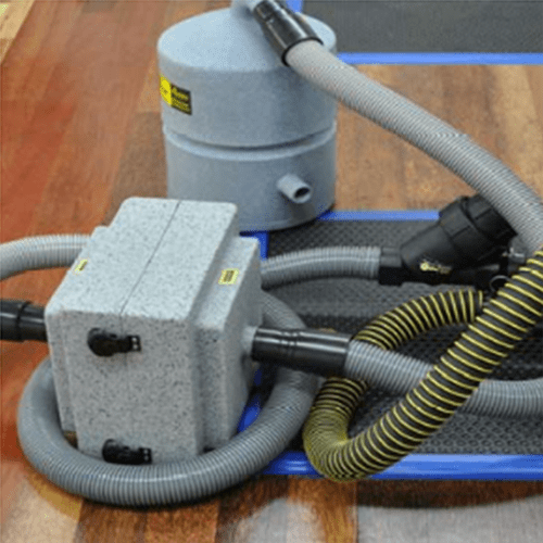 Injectidry Interceptor In-Line HEPA Filter System - On Site