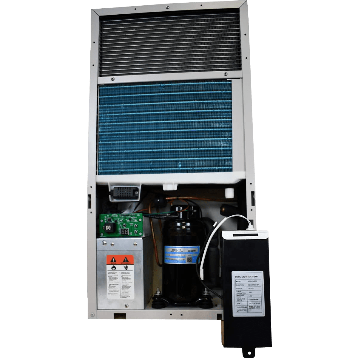 Innovative Dehumidifier Systems Integrated Condensate Pump - With Unit