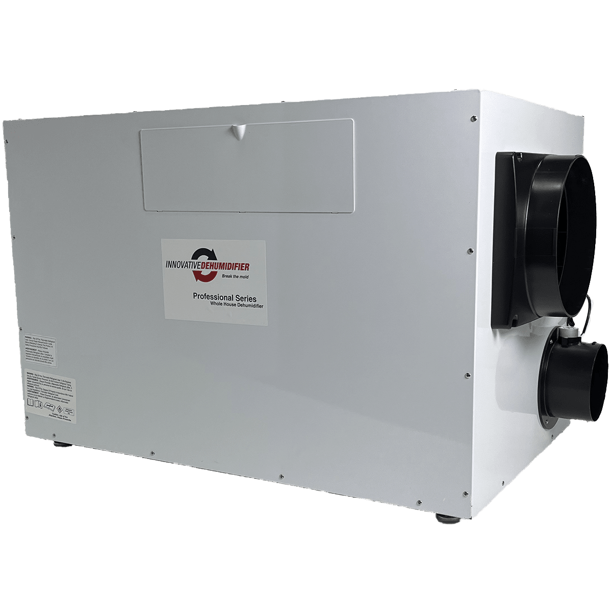 Innovative WH200 Whole House Dehumidifier - Angle