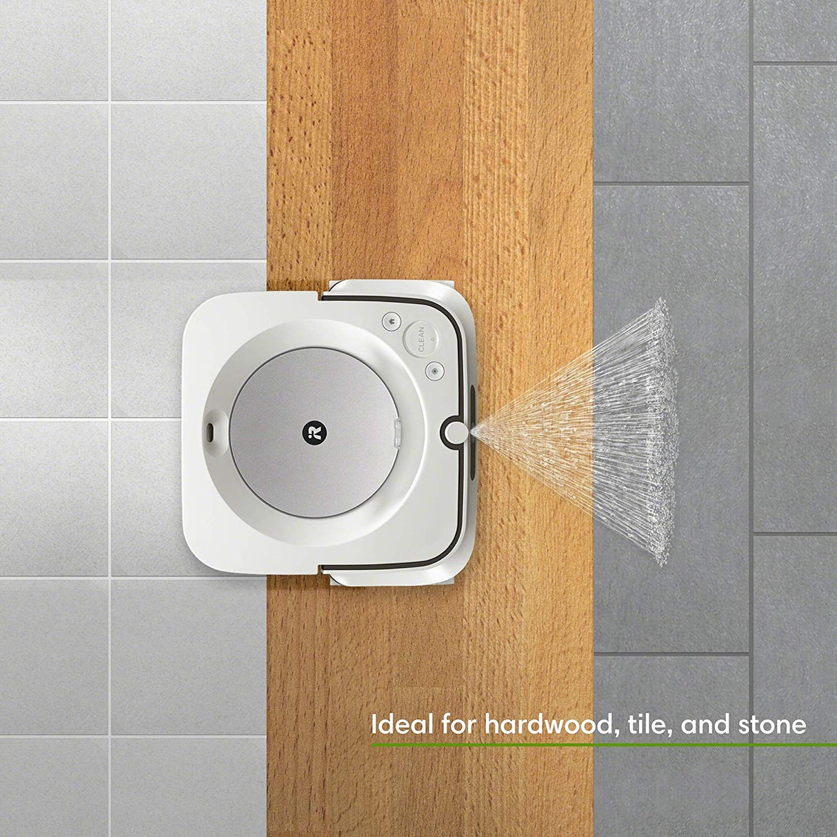 iRobot Braava JET M6 Robot Mop - Floor Types