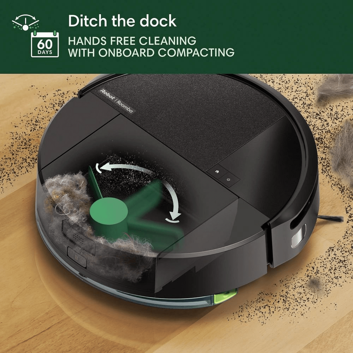 iRobot Roomba 205 Vacuum Mop Robot w/ DustCompactor - Infographic 2