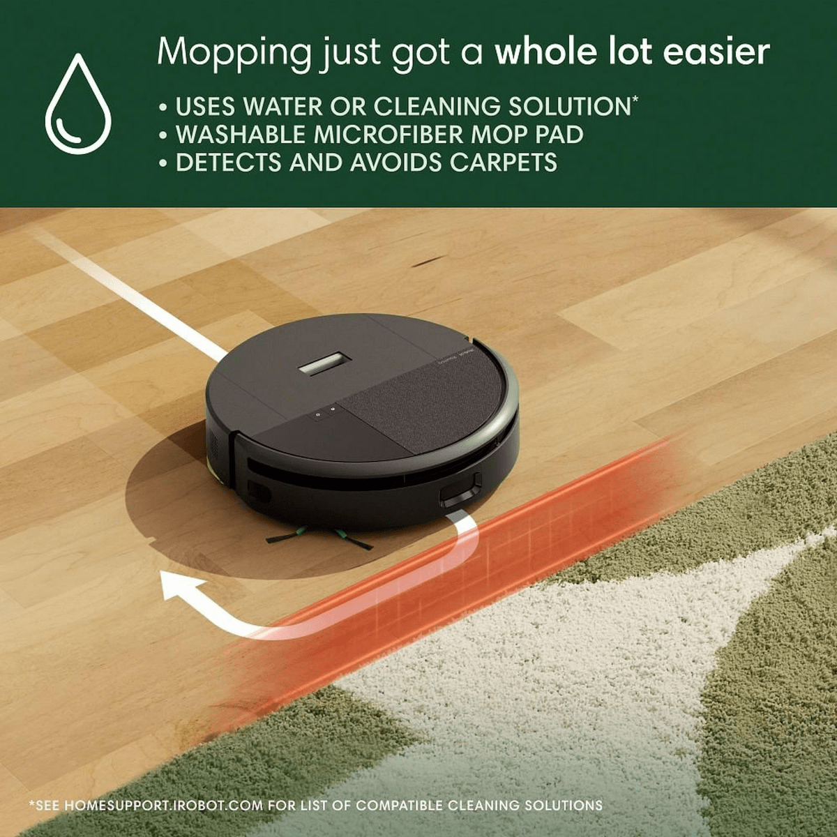 iRobot Roomba 205 Vacuum Mop Robot w/ DustCompactor - Infographic 7