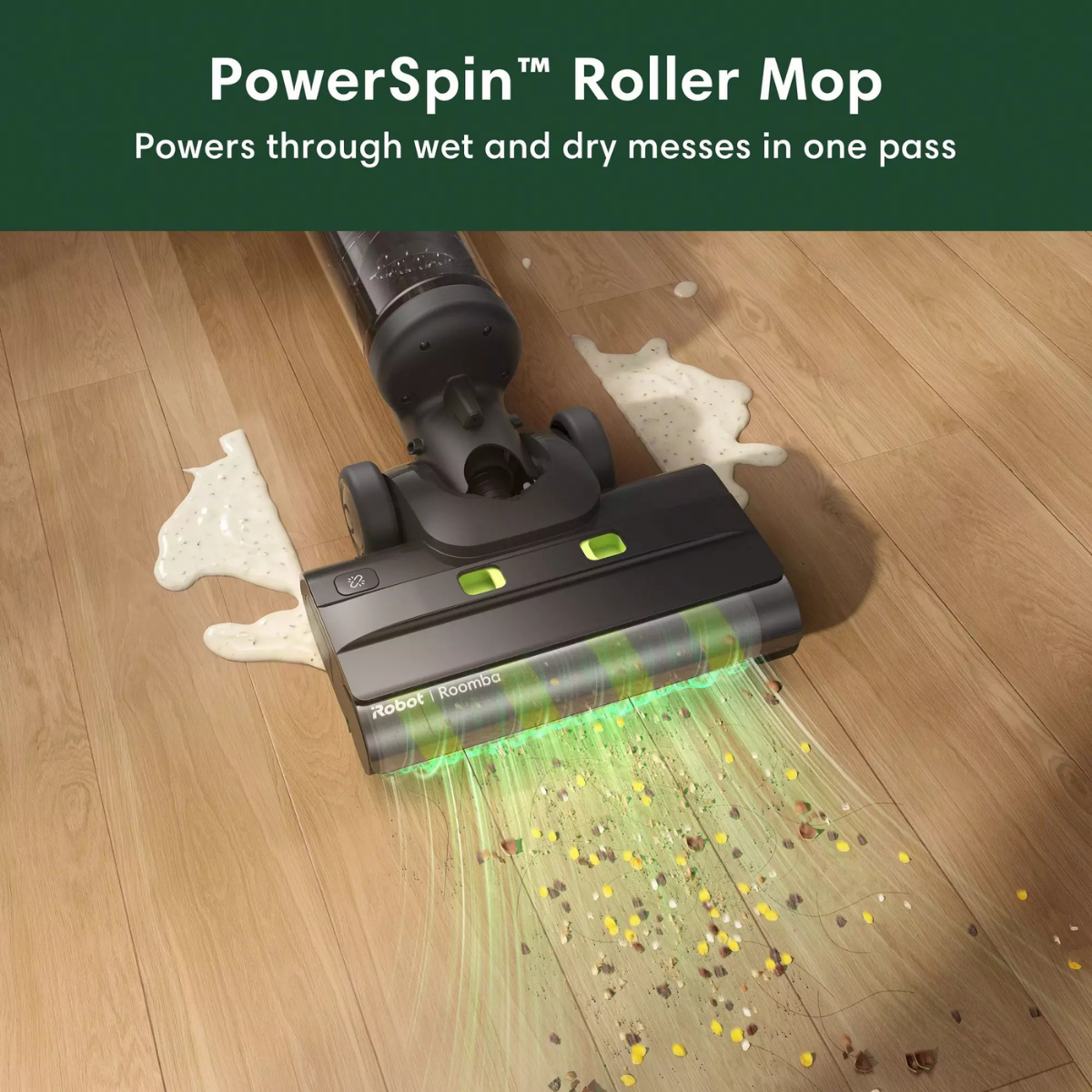 iRobot Roomba Electro Plus 5-in-1 Disinfecting Hard Floor Cleaner Vacuum/Mop - Infographic 5