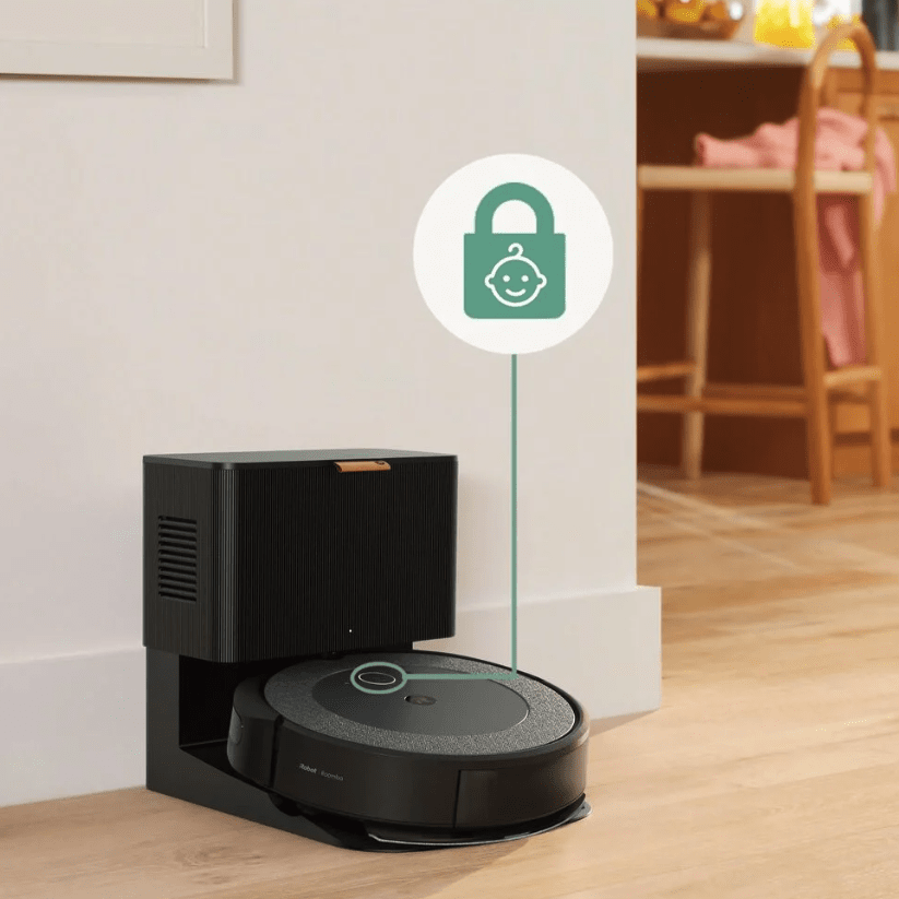 iRobot Roomba i5 Robot Vacuum and Mop with Interchangeable Bins - Child Lock