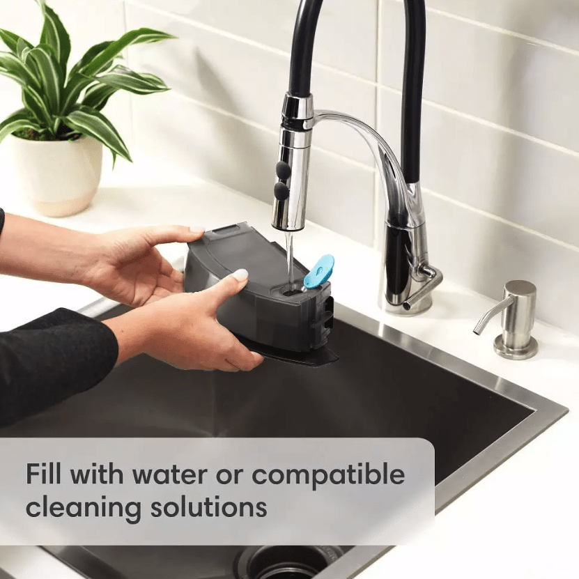 iRobot Roomba i5 Robot Vacuum and Mop with Interchangeable Bins - Filling Water