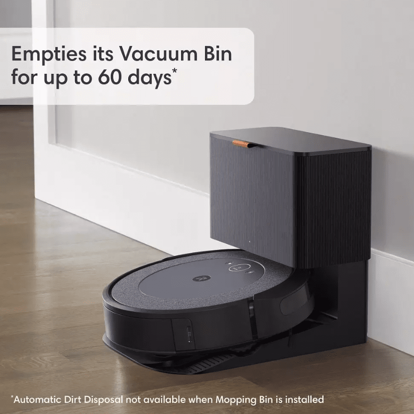 iRobot Roomba i5 Robot Vacuum and Mop with Interchangeable Bins - Self Emptying