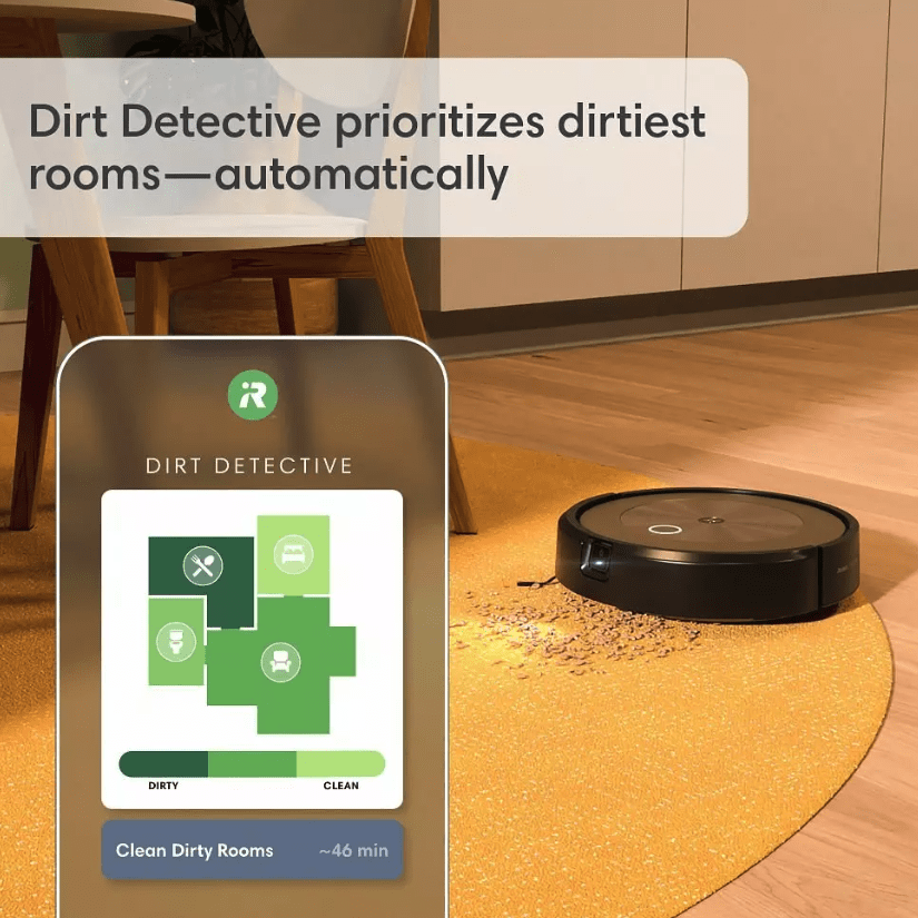 iRobot Roomba j9+ Self-Emptying Robot Vacuum - Dirt Detective