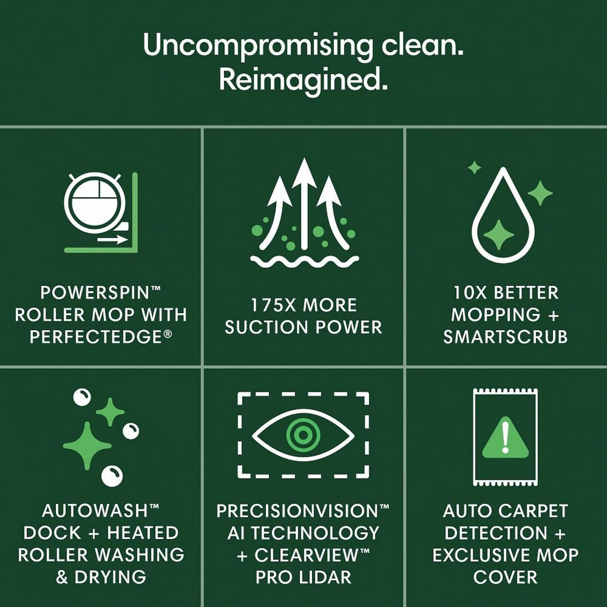 iRobot Roomba Max 705 Vacuum/Mop Combo Robot + AutoWash Dock - Infographic 9