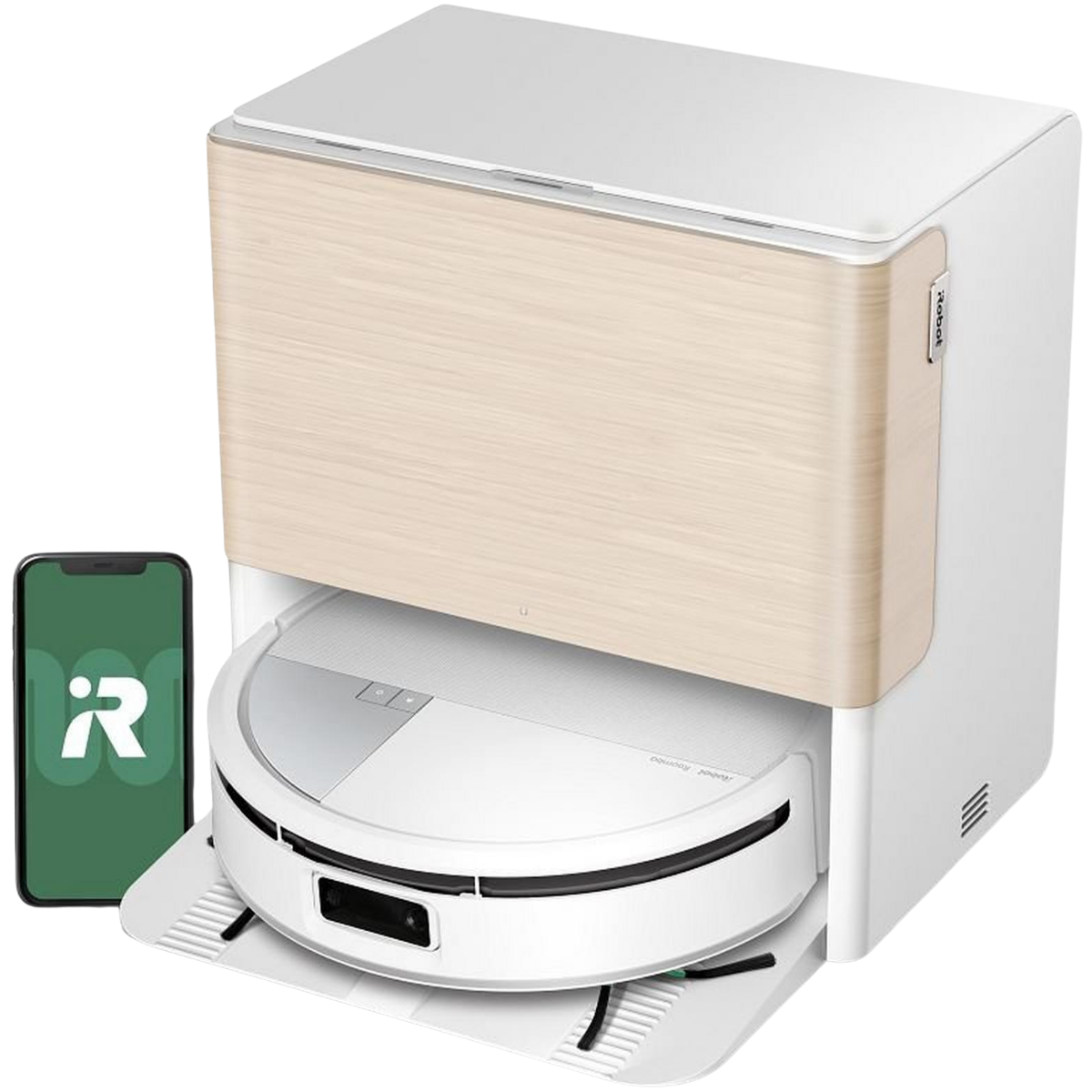 iRobot Roomba Max 705 Vacuum/Mop Combo Robot + AutoWash Dock - White