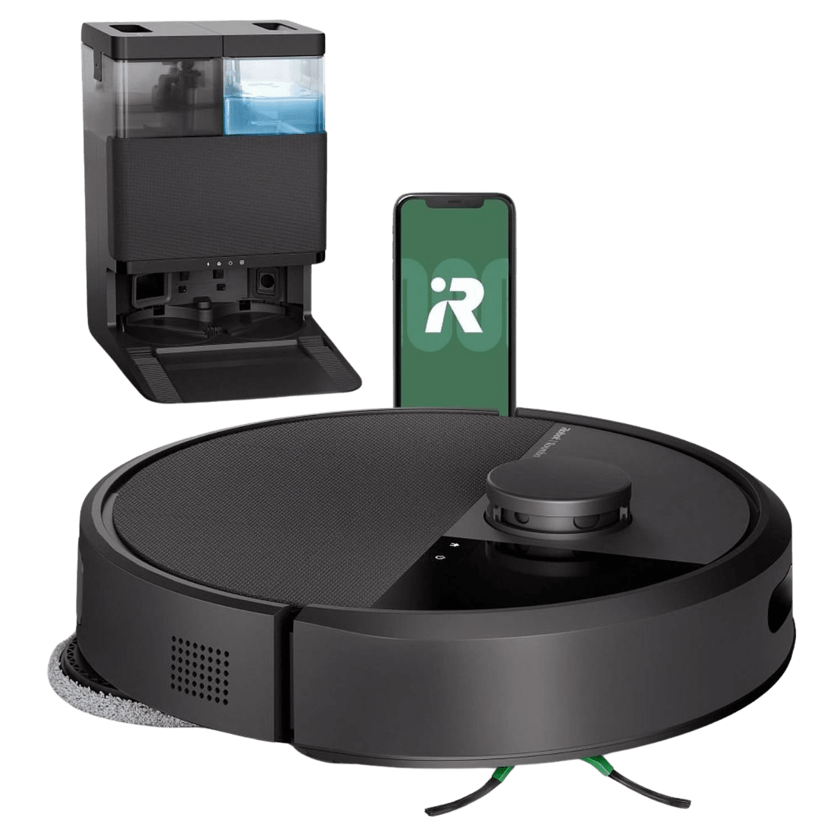 iRobot Roomba Plus 405 Vacuum Mop Robot w/ AutoWash Dock - Main