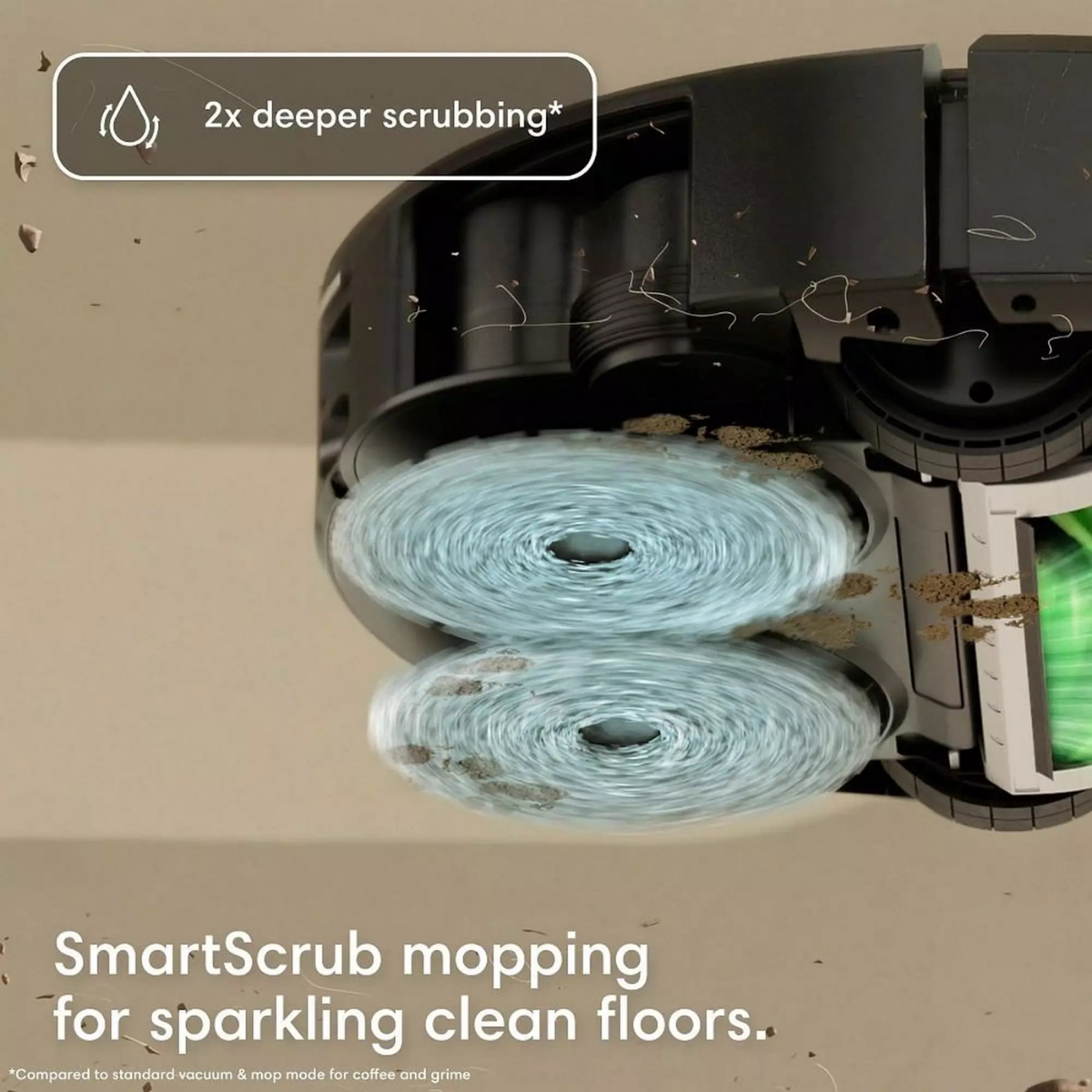 iRobot Roomba Plus 515 Combo Robot Vacuum/Mop + AutoWash Dock - Infographic 3
