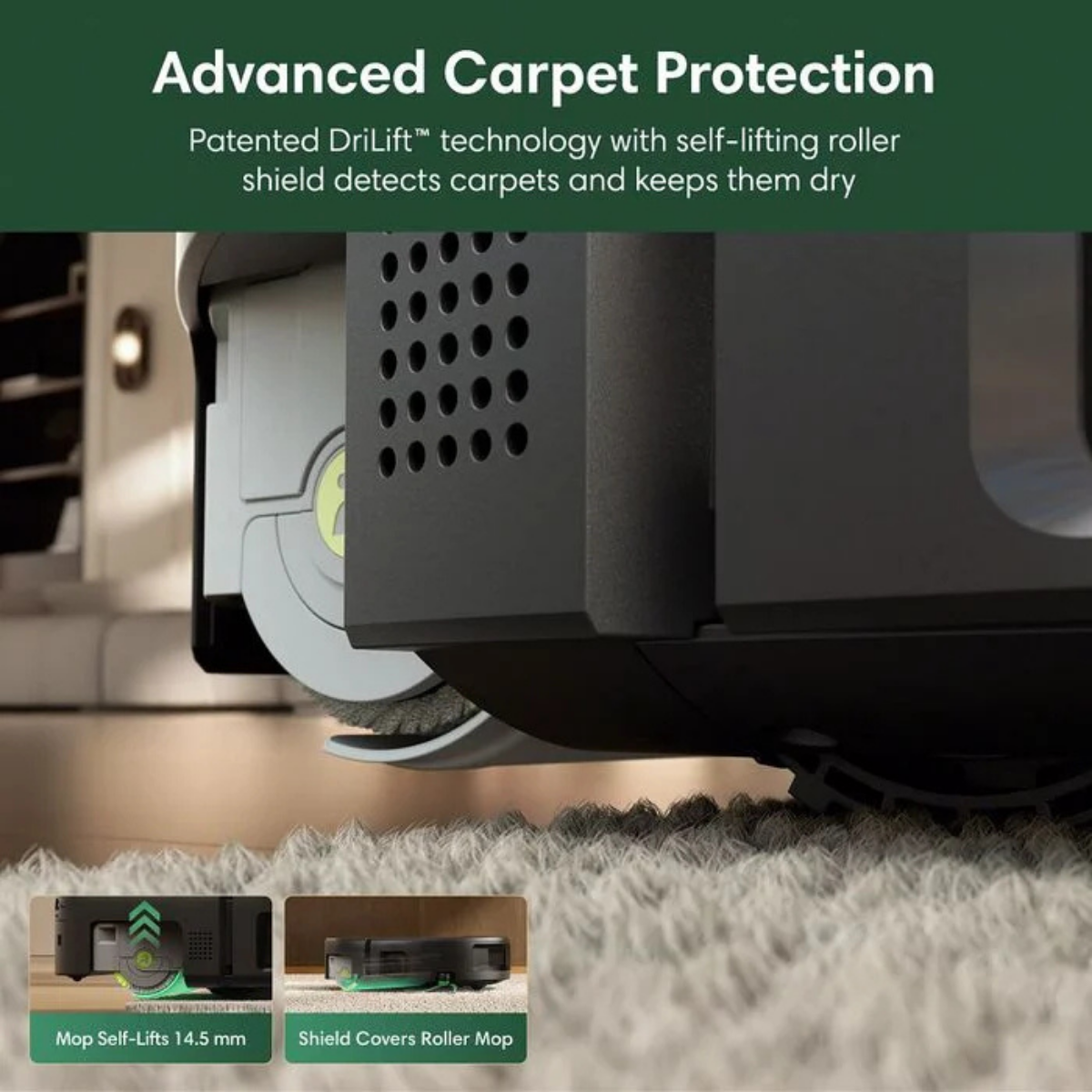 iRobot Roomba Plus 875 Combo Vacuum/Mop + AutoWash Dock - Infographic 6