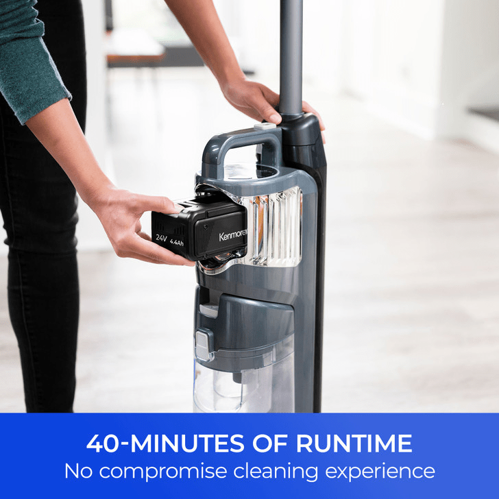 Kenmore Litening Cordless Upright Vacuum - Infographic 3