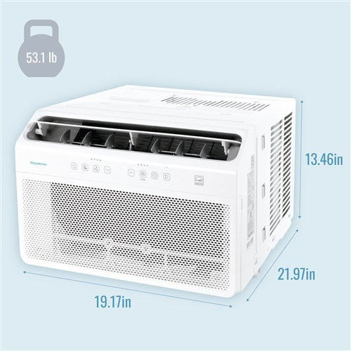 Keystone 8,000 BTU 115V Energy Star Window Air Conditioner - Dimensions