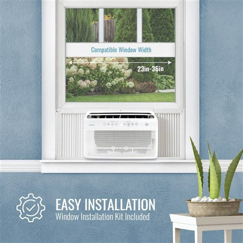 Keystone 8,000 BTU 115V Energy Star Window Air Conditioner - Easy Installation