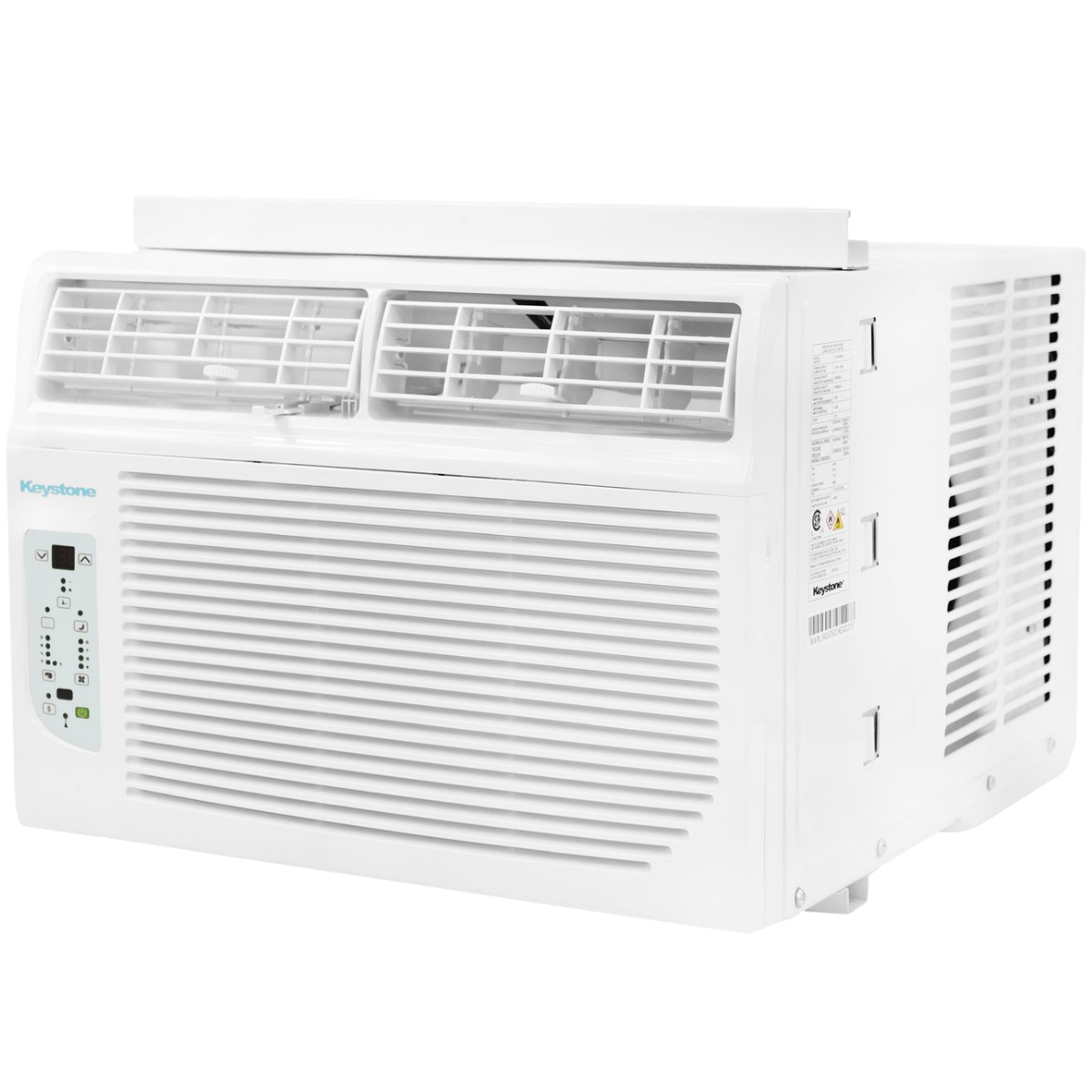 Keystone 8,000 BTU Window Air Conditioner with Heat - Angle 2