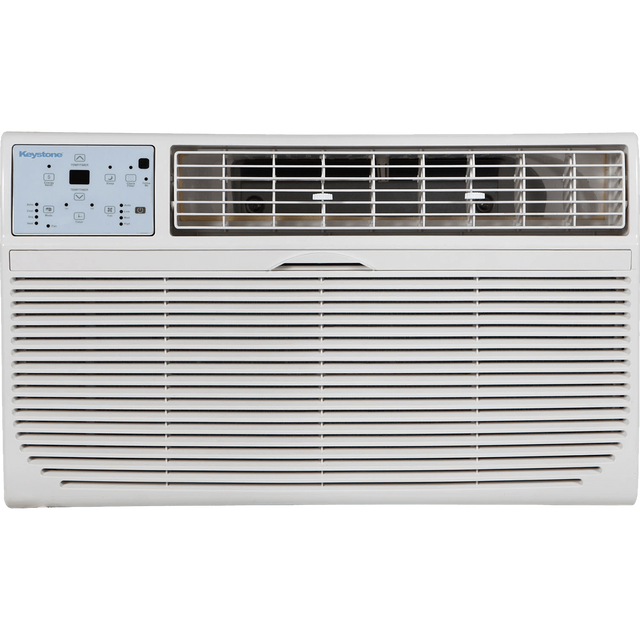 Keystone 8,000 BTU Thru-the-Wall Air Conditioner with Heat