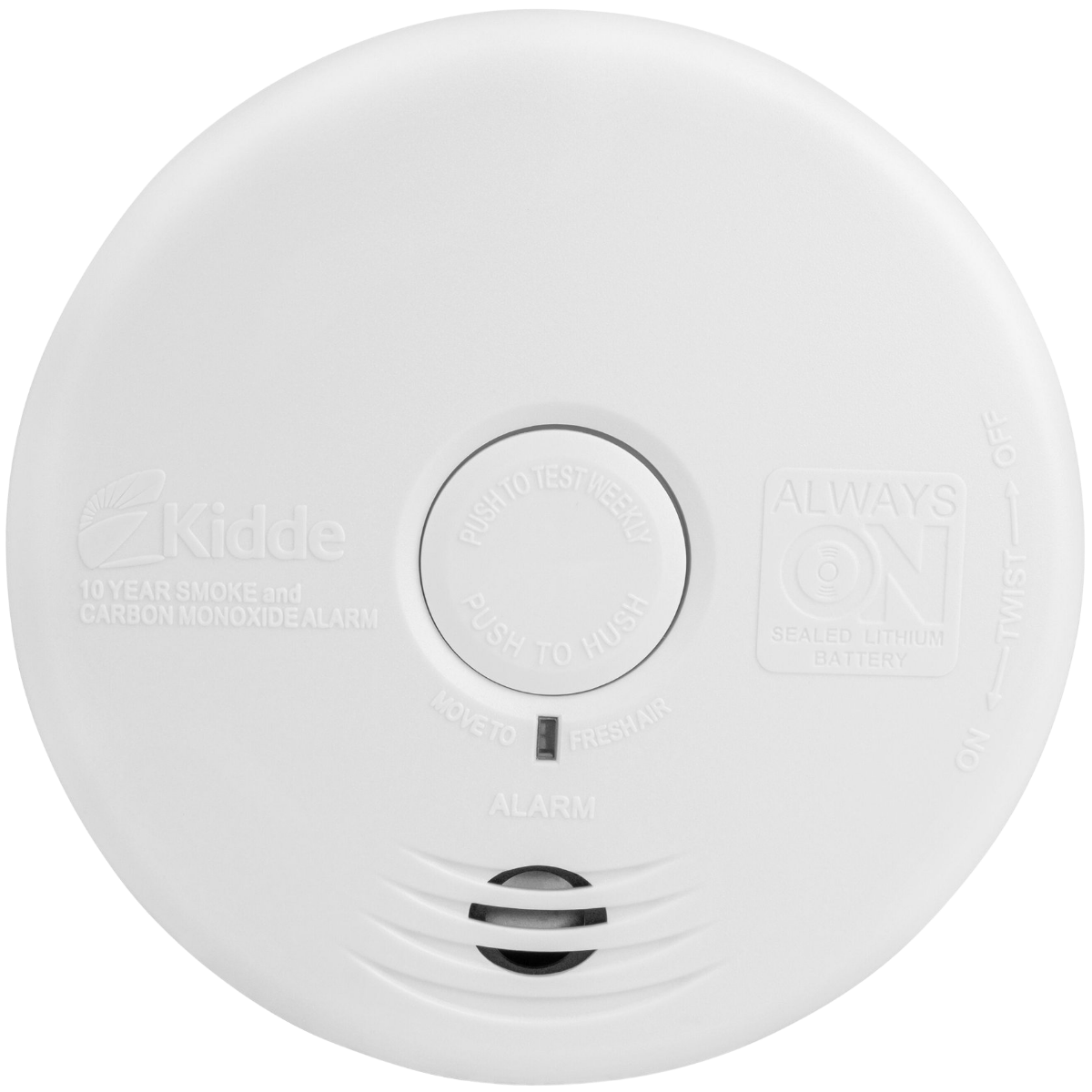 Kidde P3010K-CO Smoke & Carbon Monoxide Alarm w/ 10-Year Lithium Battery - Main