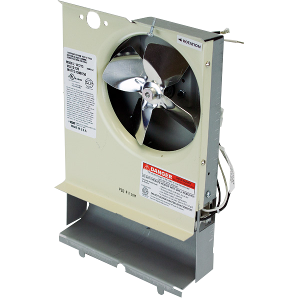 King Electric 120V Wet Location Wall Heater w/ Thermostat - Interior Fan