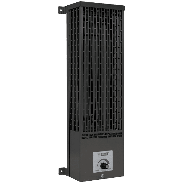 King Electric 240V/120V Pump House Heater - Gray