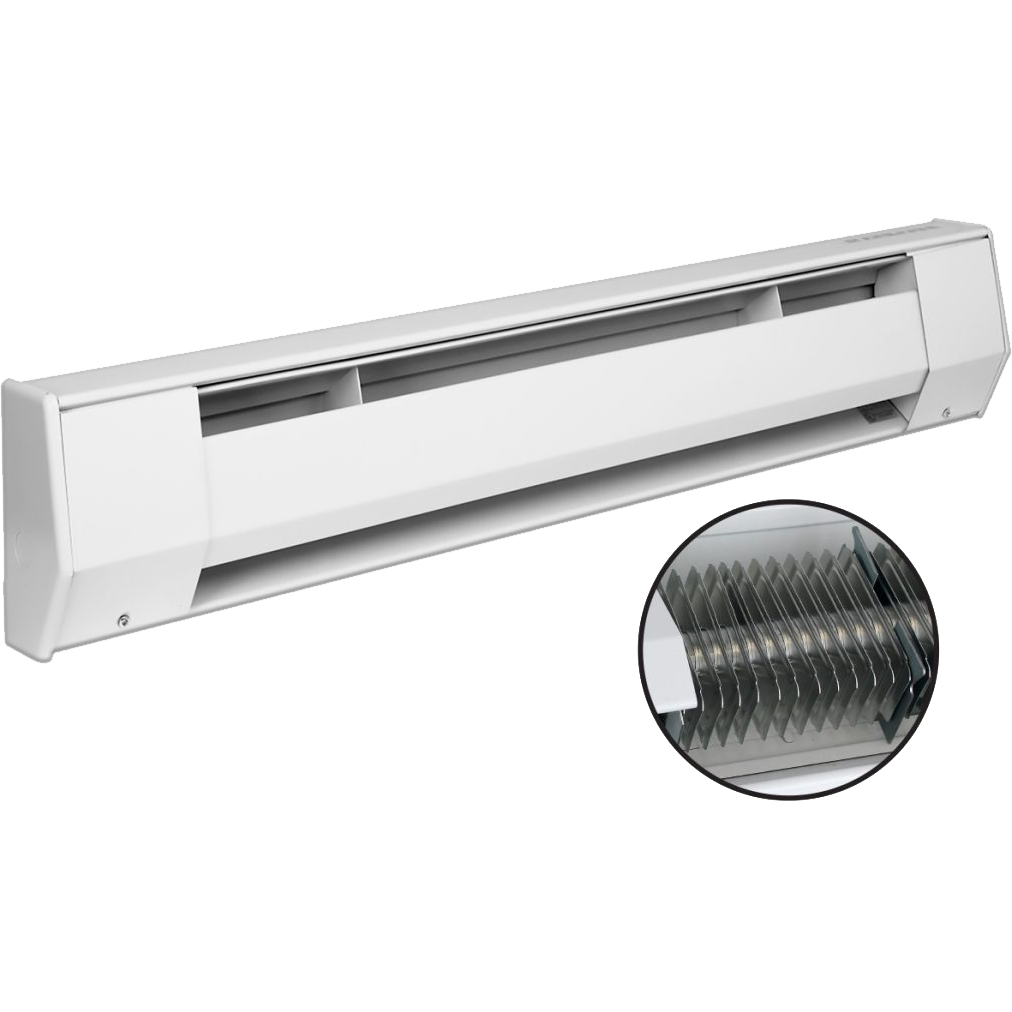 King Electric Ceramic Core Baseboard Heater 240V
