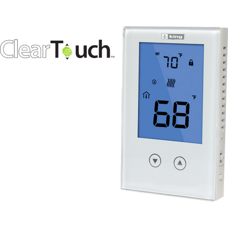 King Electric ClearTouch K322E Non-Programmable Thermostat