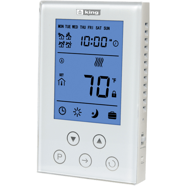King Electric ClearTouch Electronic 120-240V Programmable Thermostat