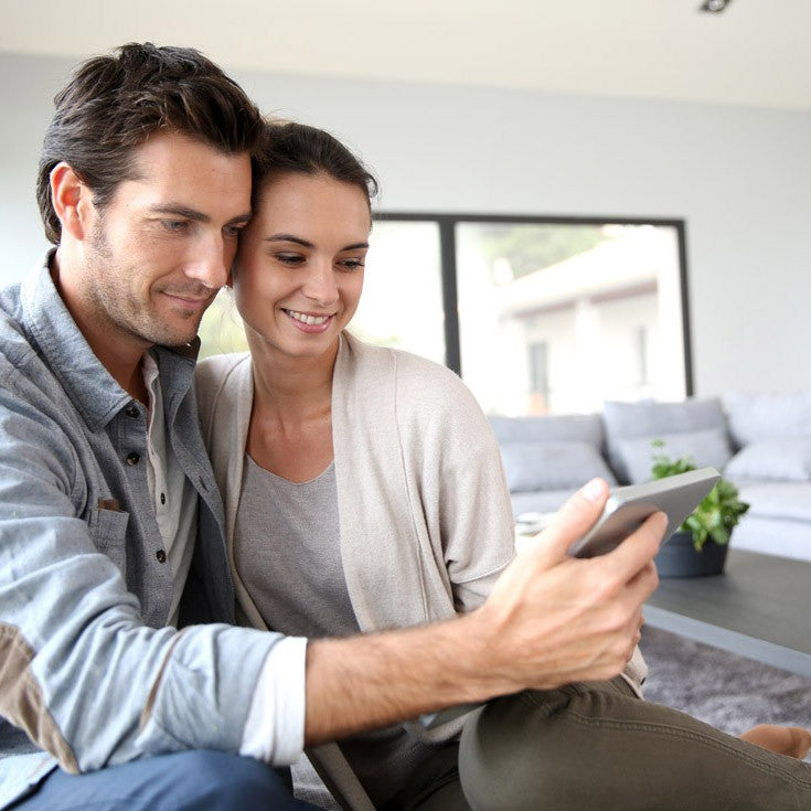 King Electric Hoot 240V Wi-Fi Touch Screen Single Pole Thermostat