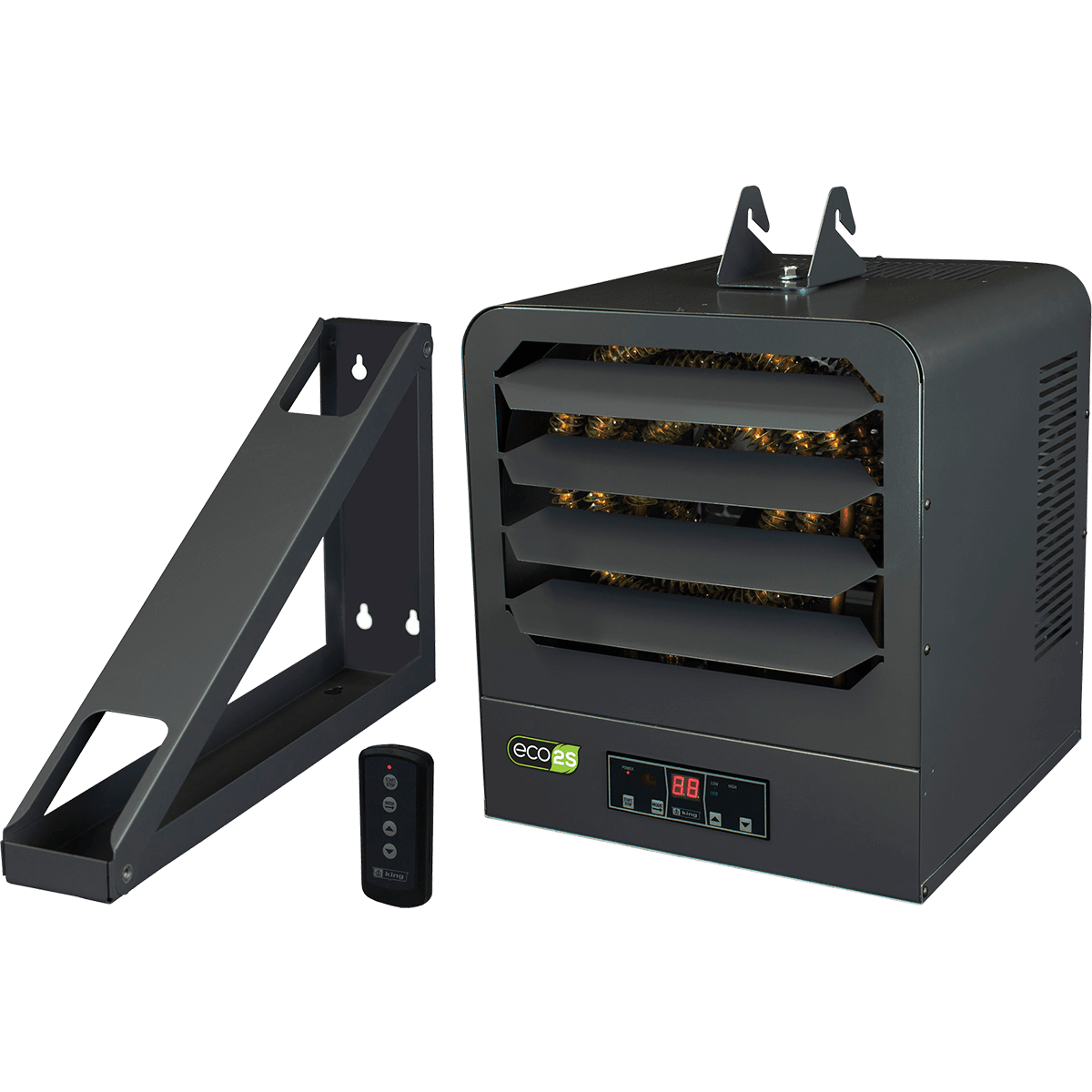 King Electric KB ECO2S Series 2-Stage Electronic Garage Heater - accessories