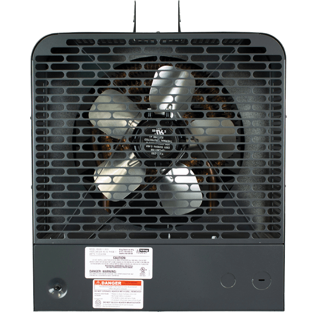 King Electric KB ECO2S Series 2-Stage Electronic Garage Heater - back