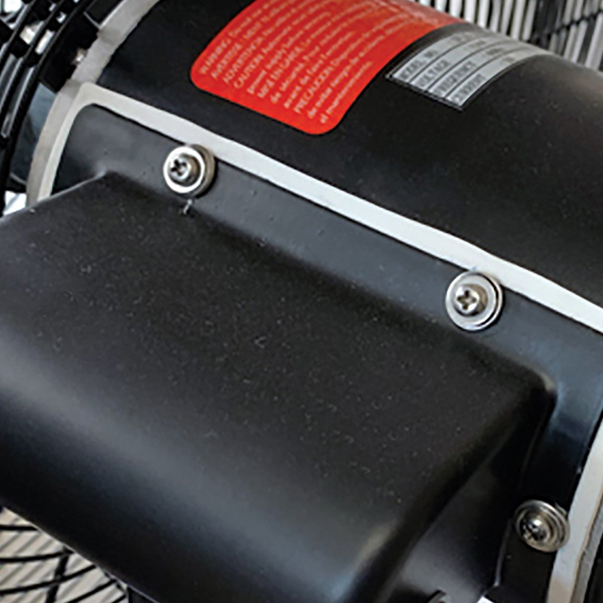 King Electric Outdoor Rated Oscillating Wall Mount Fan - Fully Enclosed Motor